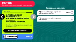 Los códigos del Álbum Virtual para el reto nuevo