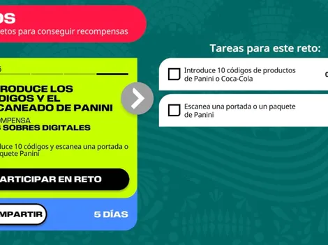 10 códigos para el Álbum Virtual PANINI del Mundial 2026: cómo canjearlos y conseguir sobres gratis