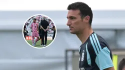 Lionel Scaloni dijo que las noticias sobre la lesión de Lionel Messi, en principio, no son tan malas.