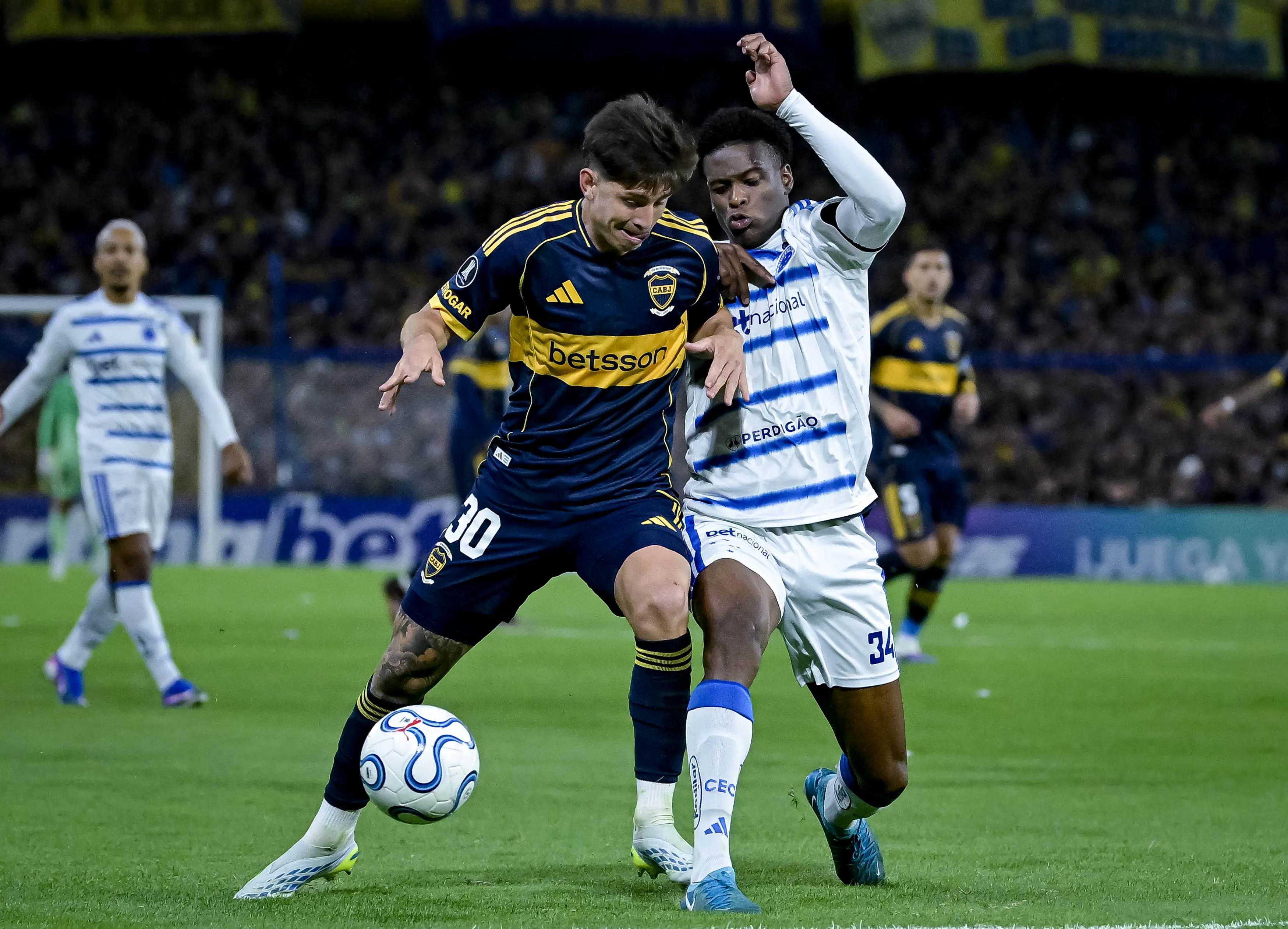 Boca empató con Cruzeiro por lo que necesita ganar vs. Barcelona para meterse en los Octavos de Final de la Copa Libertadores. Getty Images.