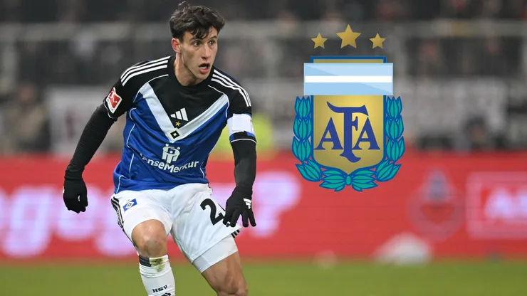 Nicolás Capaldo jugó 27 partidos en la temporada con el Hamburgo y aparece como una opción para Argentina en la Copa del Mundo 2026.