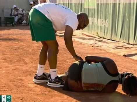 La lesión de Hailey Baptiste que paralizó a todo el estadio en pleno partido de Roland Garros