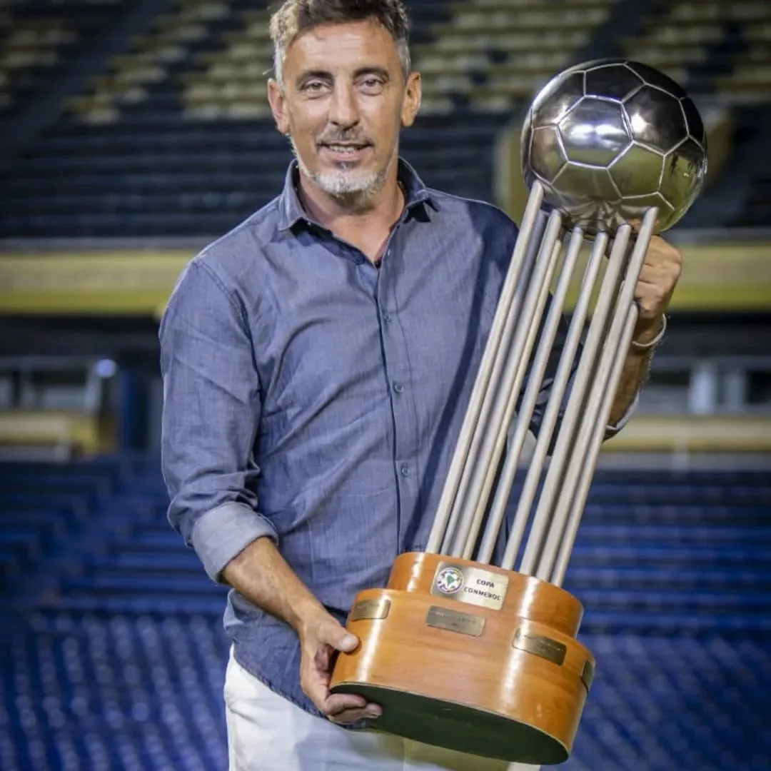 Colusso en el festejo de los 30 años del título internacional. Foto C. Colusso.