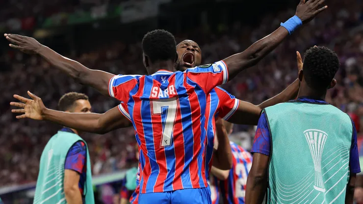 El festejo de Crystal Palace.