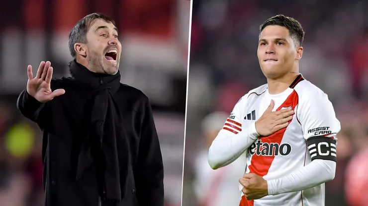 Eduardo Coudet aclaró que Juanfer Quintero no le dijo que se iría de River.
