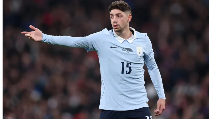 Federico Valverde, referente de la Selección de Uruguay.