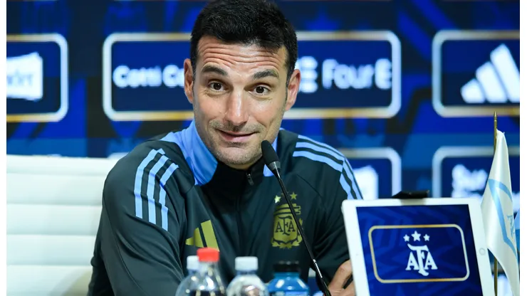 Lionel Scaloni, entrenador de la Selección Argentina.