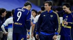 Claudio Úbeda y Milton Giménez en la eliminación.