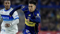 Alan Velasco, ante Universidad Católica.