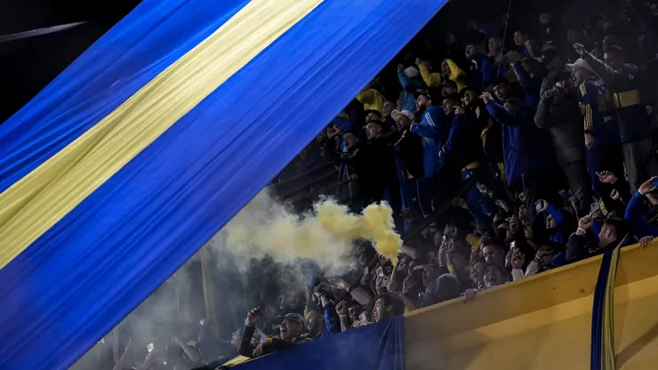 Los hinchas de Boca colmaron La Bombonera ante Universidad Católica