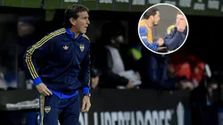 Figal no ocultó su malestar en pleno partido de Boca.