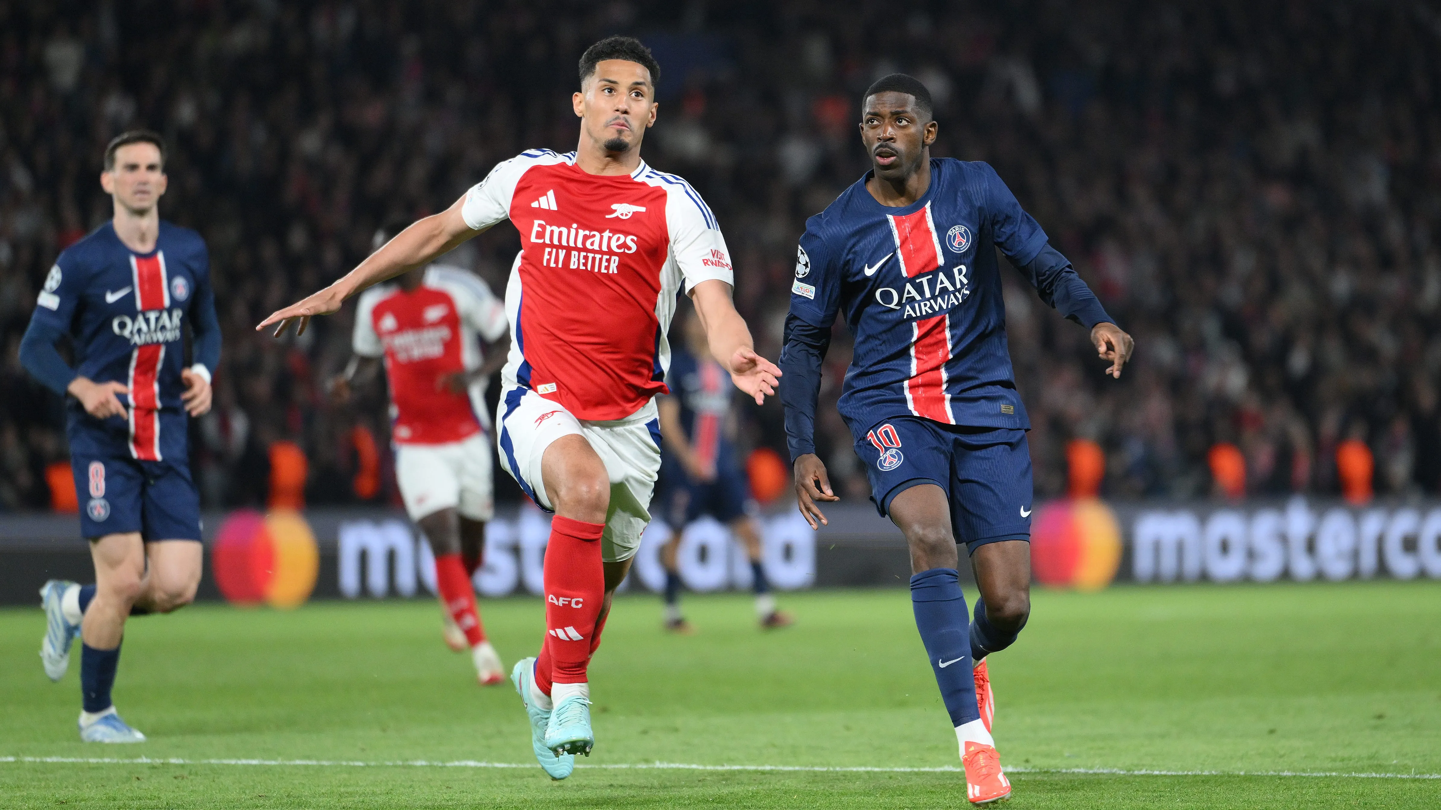 PSG y Arsenal se enfrentaron en 2025.