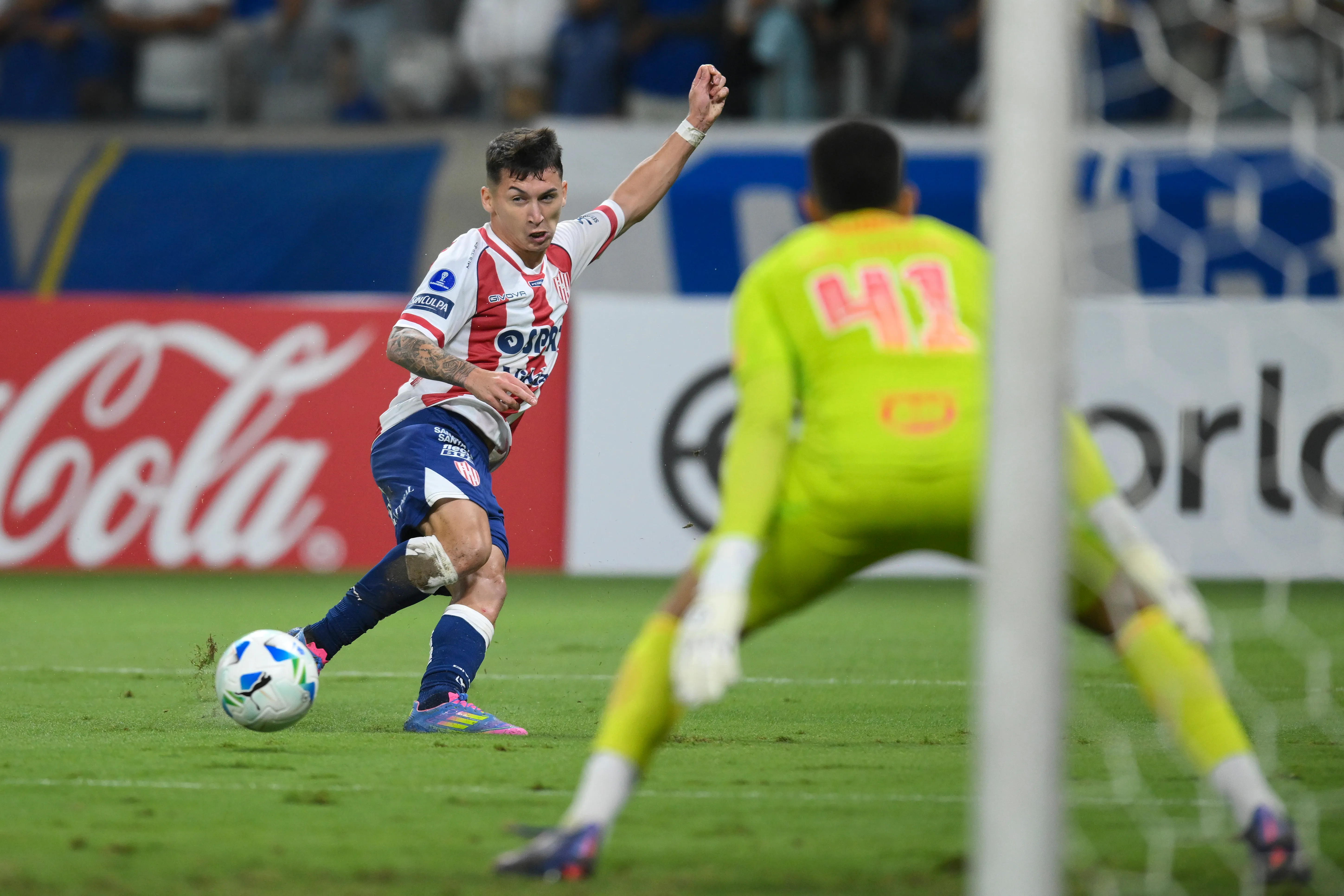 Mateo Del Blanco, jugador de Unión. (Pedro Vilela/Getty Images)