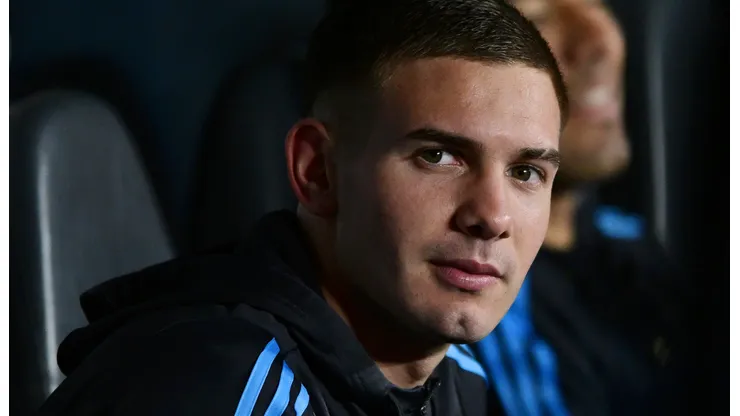 Franco Mastantuono, en la Selección Argentina.