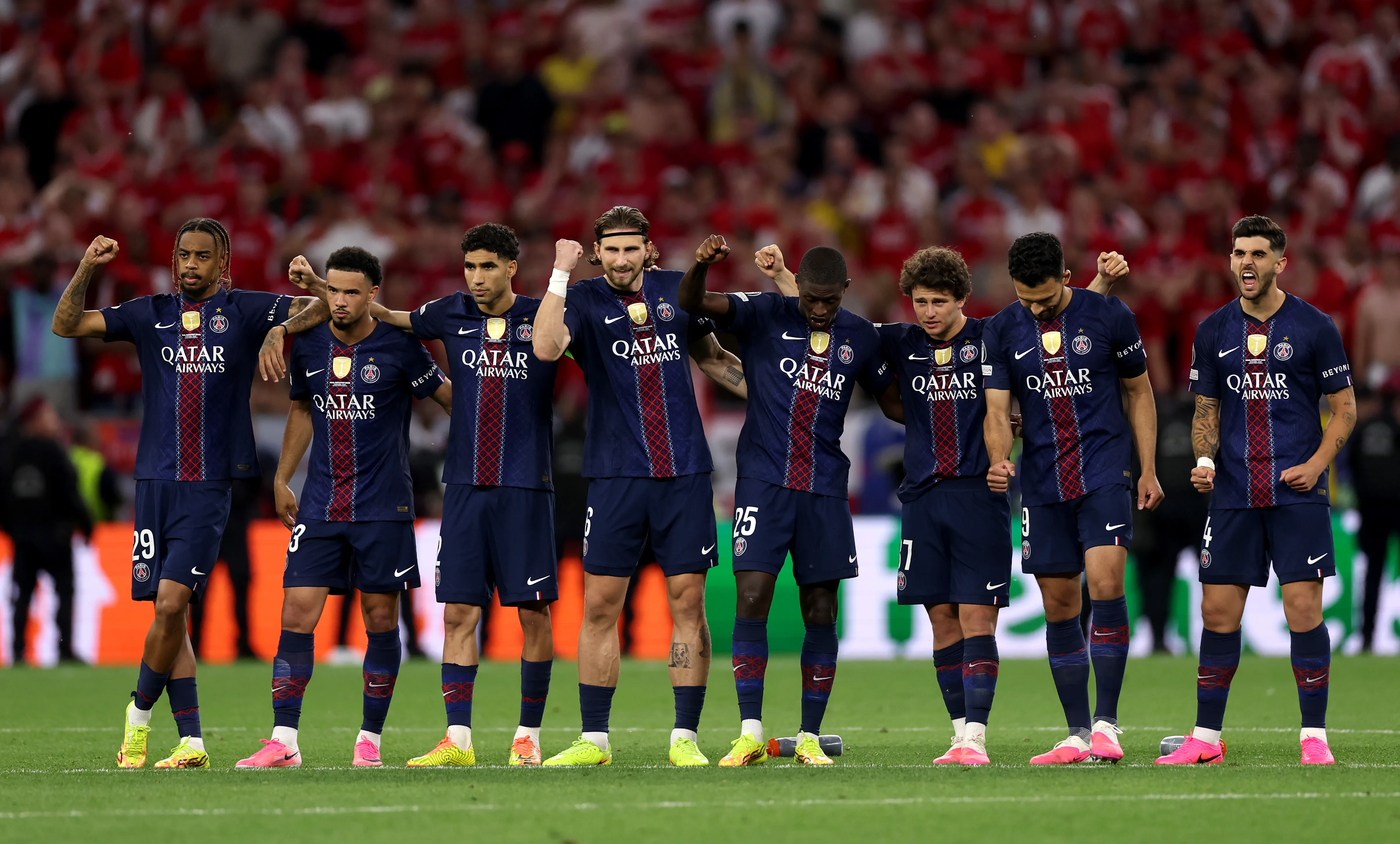 PSG ganó la Champions League por penales. (Getty).