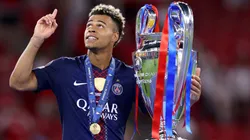 Desire Doue, bicampeón de la UEFA Champions League con PSG.