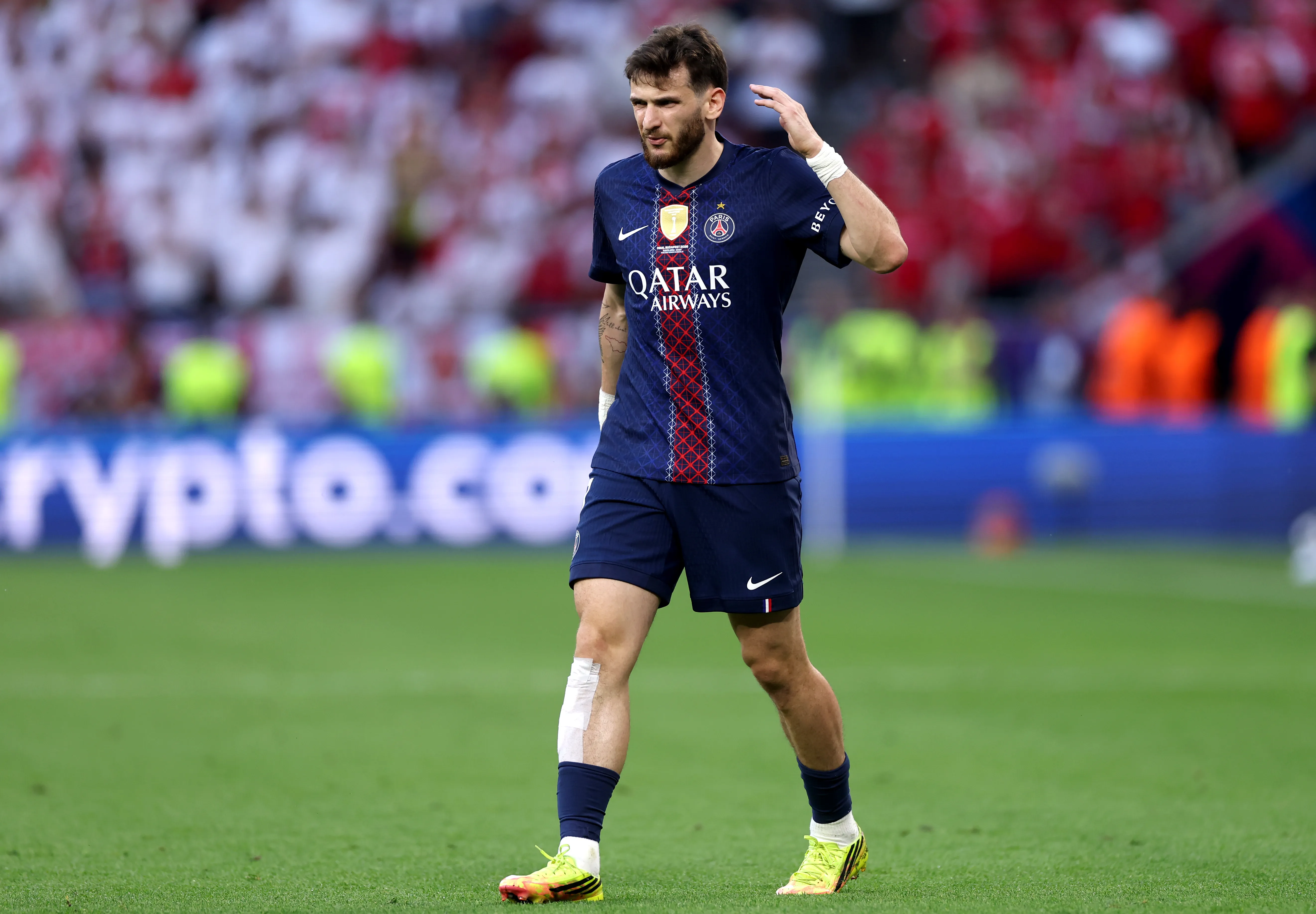 Khvicha Kvaratskhelia, delantero de PSG.