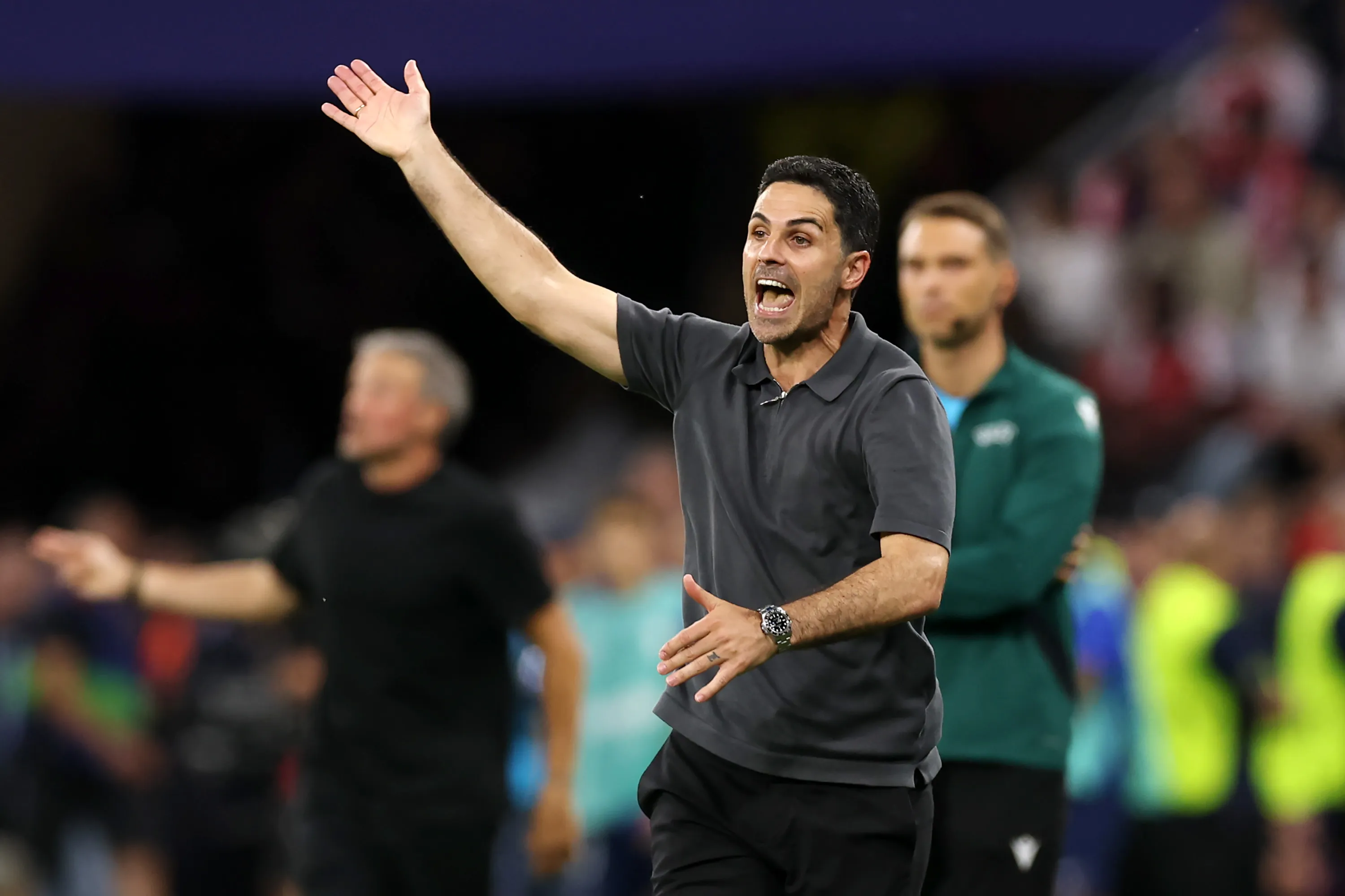 Mikel Arteta, entrenador español de Arsenal. (Getty Images)