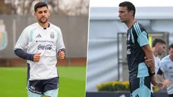 Cristian Romero entrenará este lunes primero de junio a la par del resto de sus compañeros de la Selección Argentina.