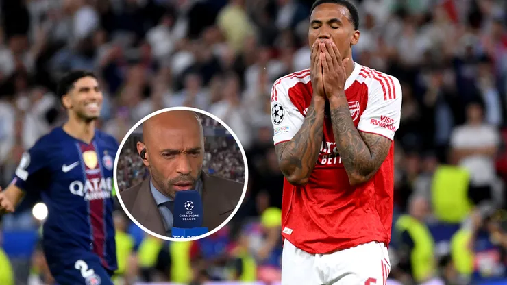 Thierry Henry apoyó a Gabriel