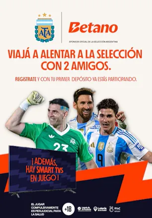 Promoción de Betano que te lleva al Mundial 2026