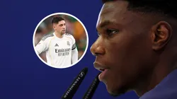 Aurelién Tchouaméni admitió ante la prensa francesa que se peleó con Federico Valverde en la Ciudad Deportiva del Real Madrid.