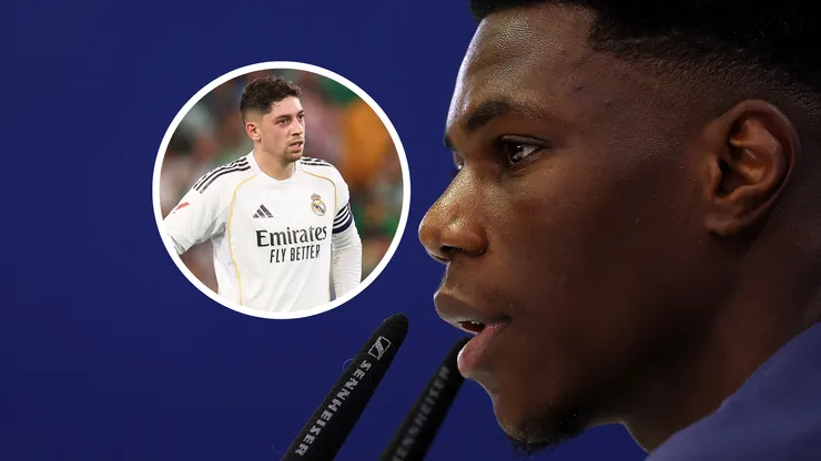 Aurelién Tchouaméni admitió ante la prensa francesa que se peleó con Federico Valverde en la Ciudad Deportiva del Real Madrid.