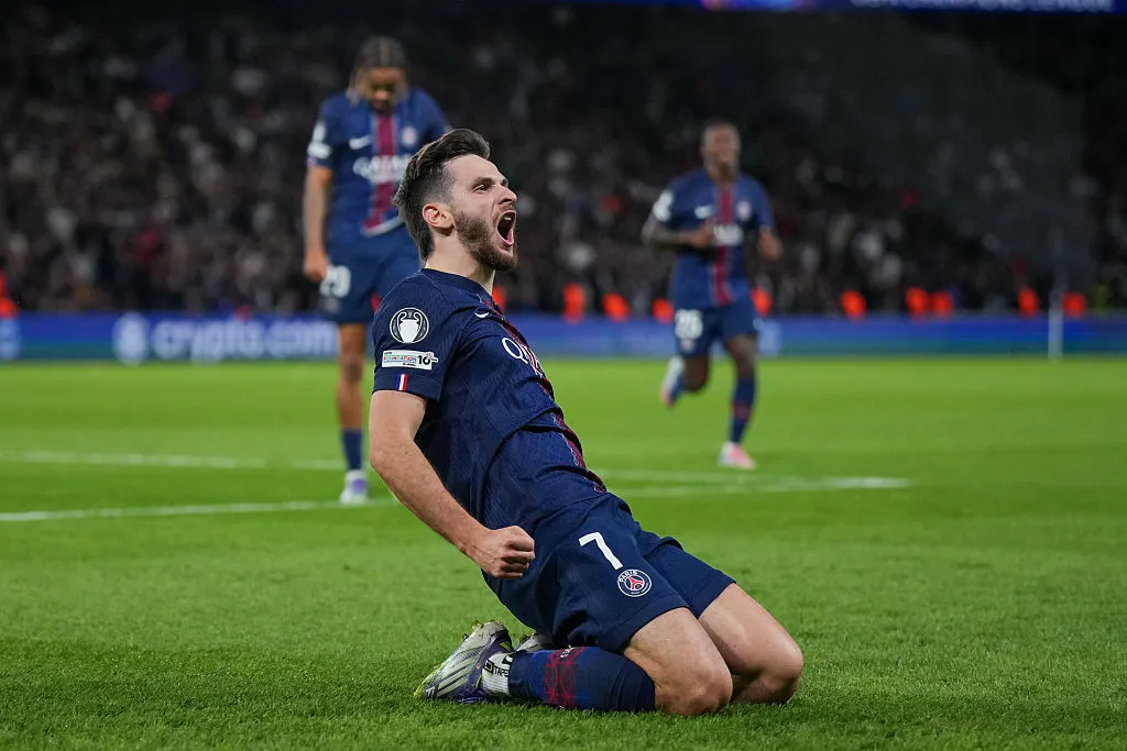 Kvaratskhelia, la figura de la Champions League 2025/26. (Getty)