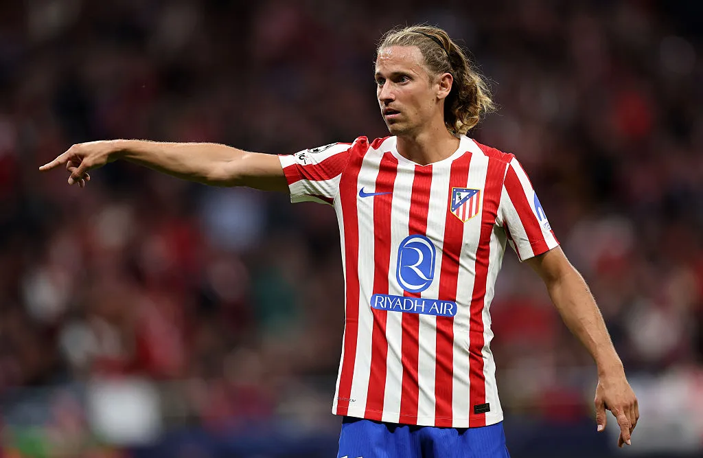Llorente, el único del colchonero en el once. (Getty)