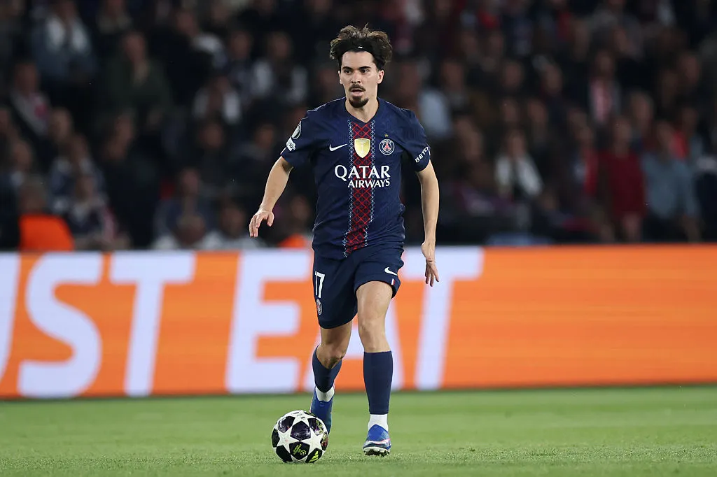 Vitinha, el cerebro del PSG. (Getty)
