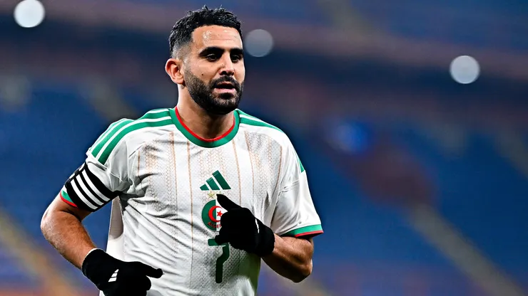 Riyad Mahrez, la figura de Argelia que estará en el Mundial 2026.