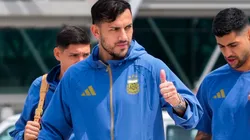 Leandro Paredes en la Selección Argentina.