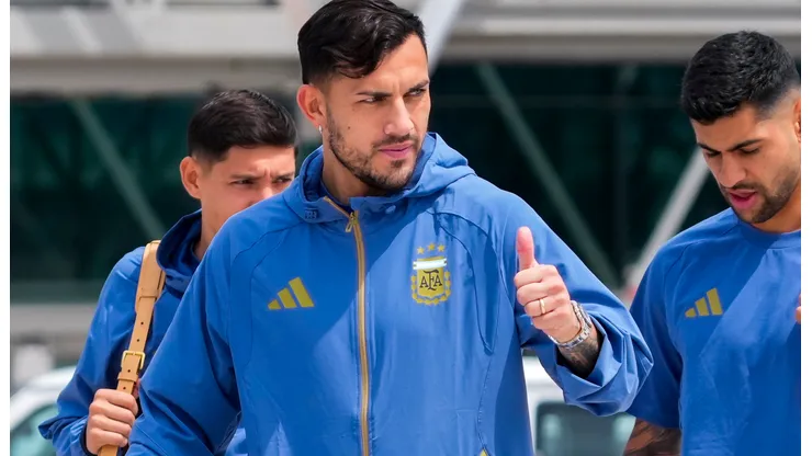 Leandro Paredes en la Selección Argentina.