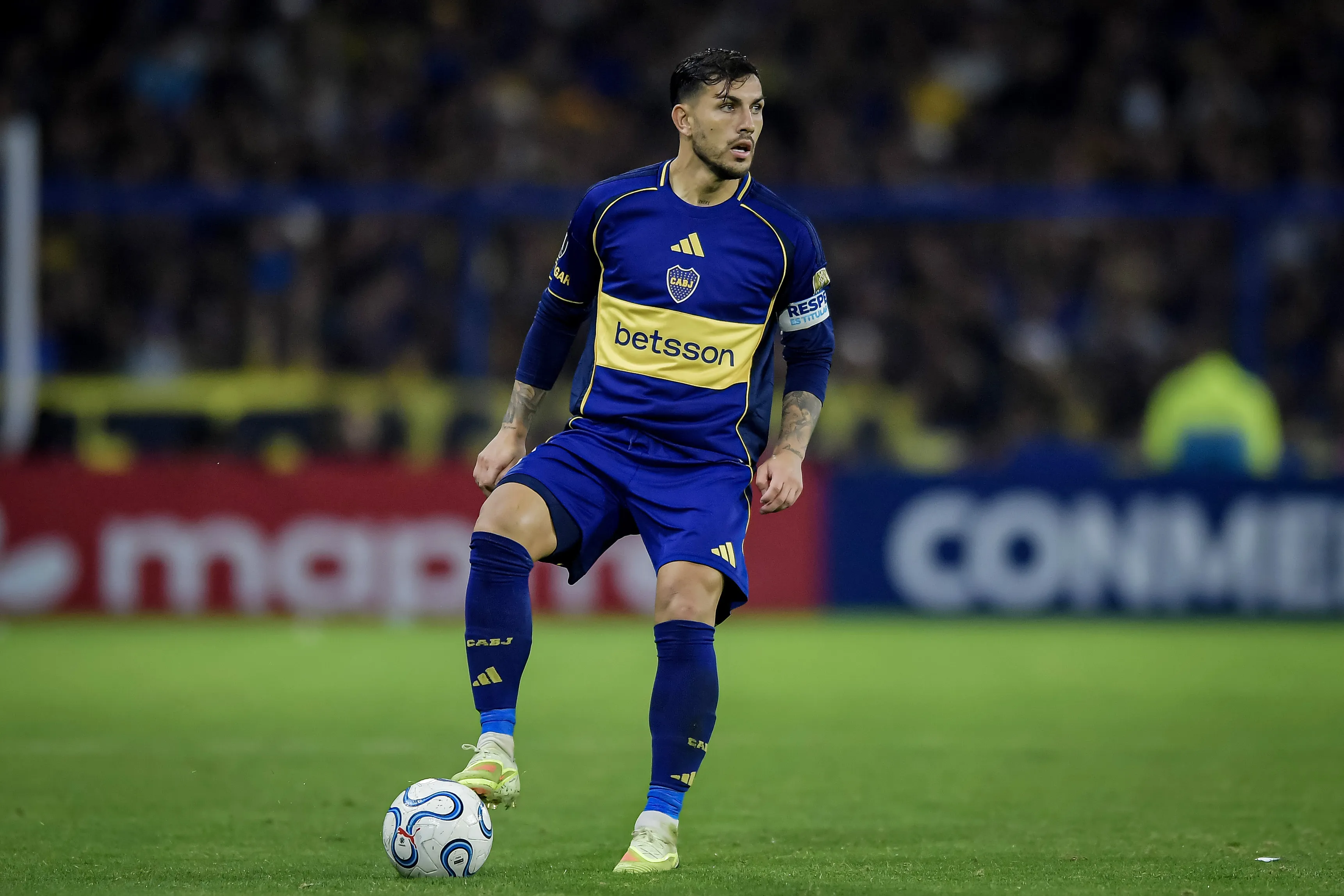 Leandro Paredes, capitán de Boca. (Getty Images)