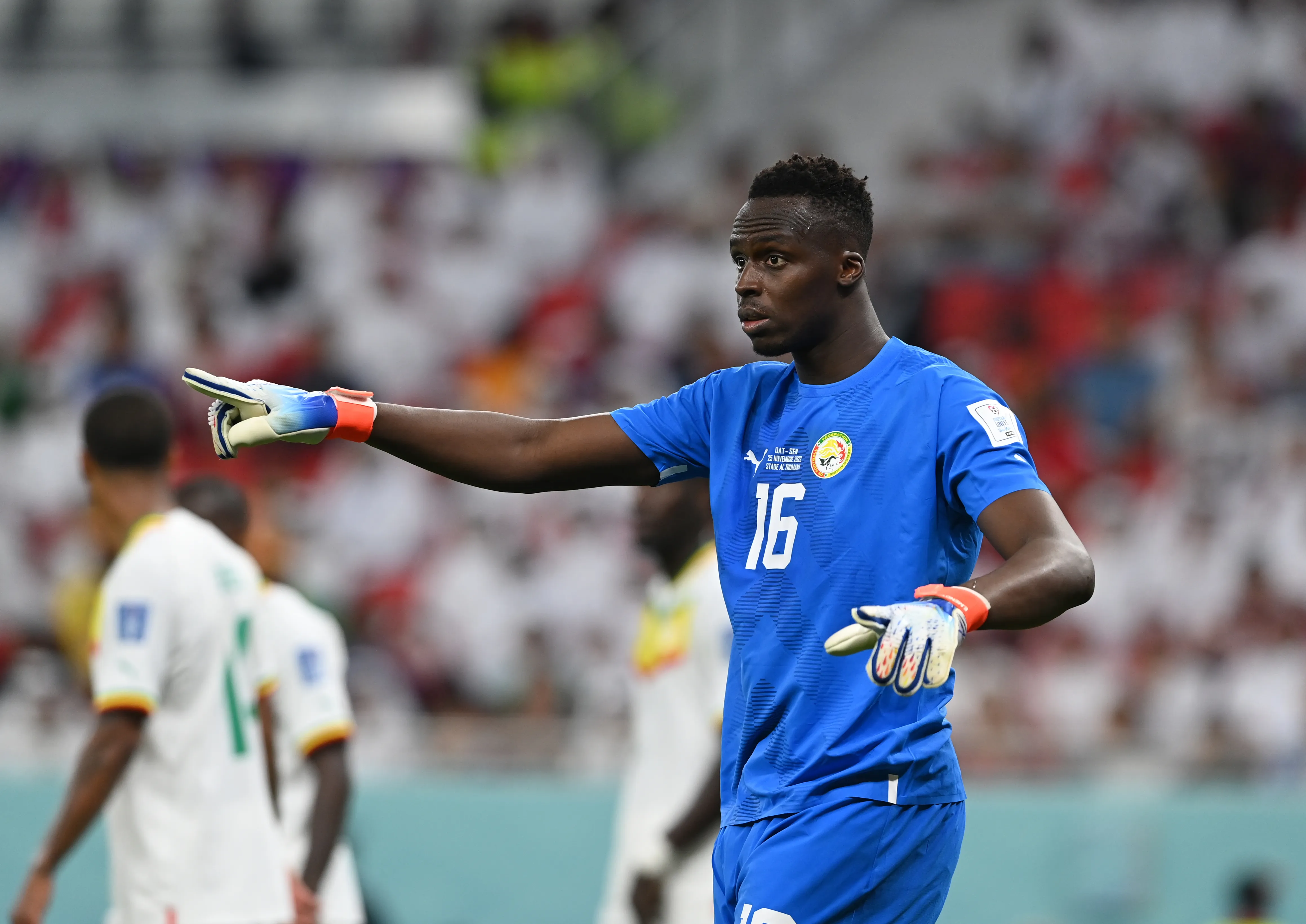 Edouard Mendy será el arquerto titular de Senegal por segundo Mundial consecutivo (Getty Images).