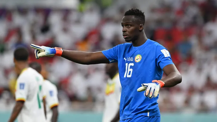 Edouard Mendy, ausente en este trascendental partido.