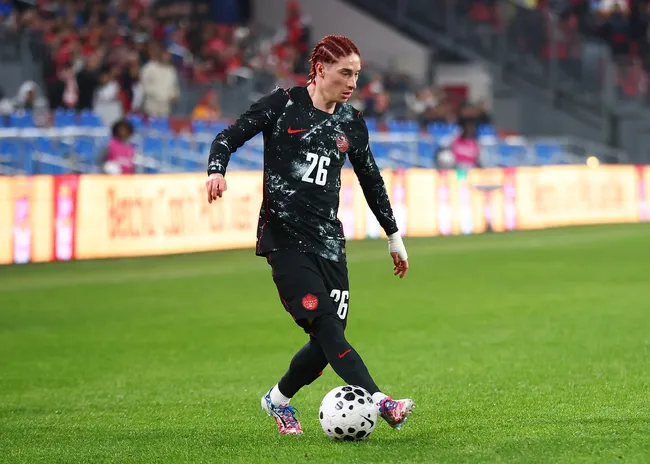 Marcelo Flores en la Selección de Canadá. (Getty Images)