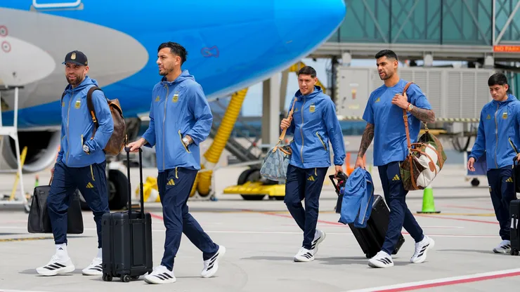 La Selección Argentina ya está en Estados Unidos.