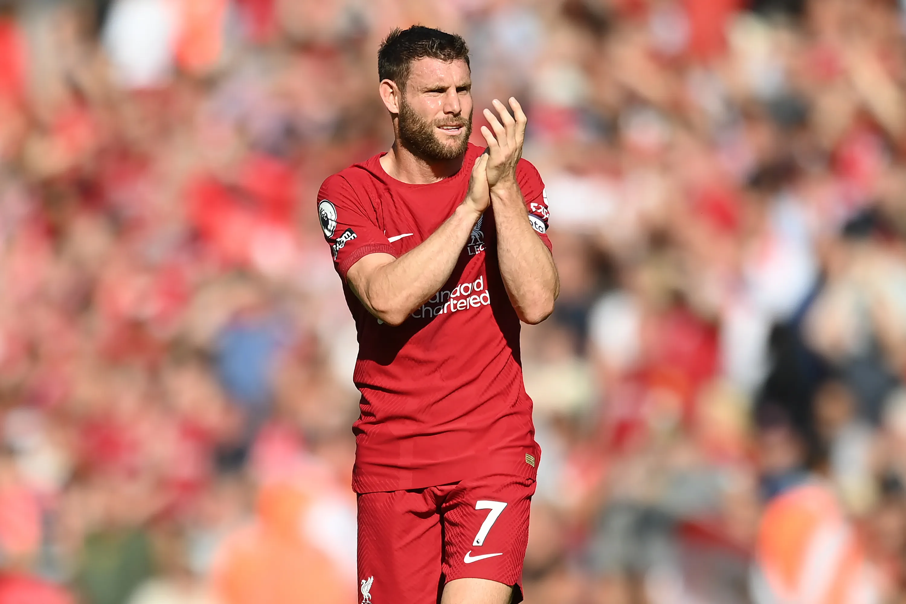 James Milner, ex futbolista de Liverpool. (Getty Images)