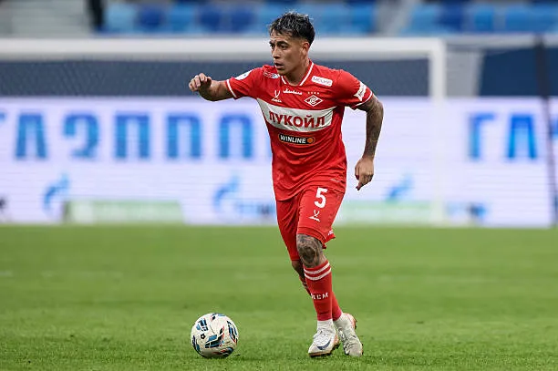 Esequiel Barco, en Spartak Moscu. (Getty Images)