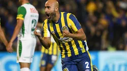 Carlos Quintana, durante su estadía en Rosario Central.