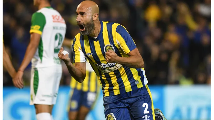 Carlos Quintana, durante su estadía en Rosario Central.