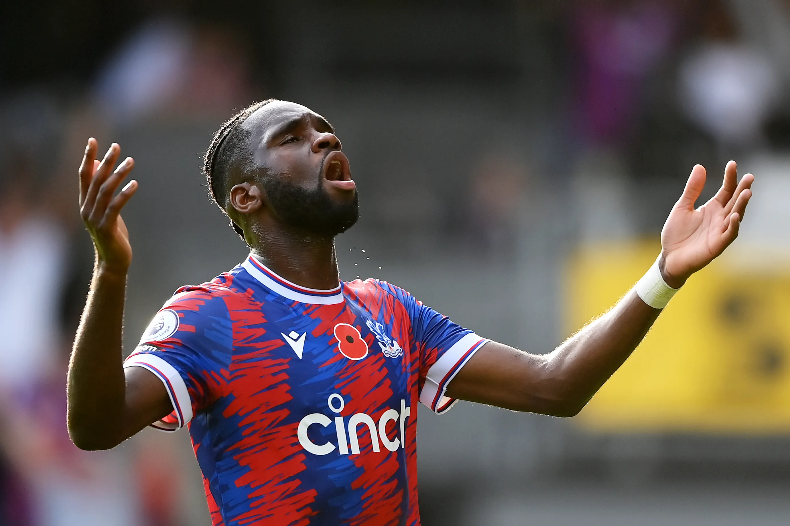 Odsonne Edouard, durante su estadía en Crystal Palace. (Getty Images)