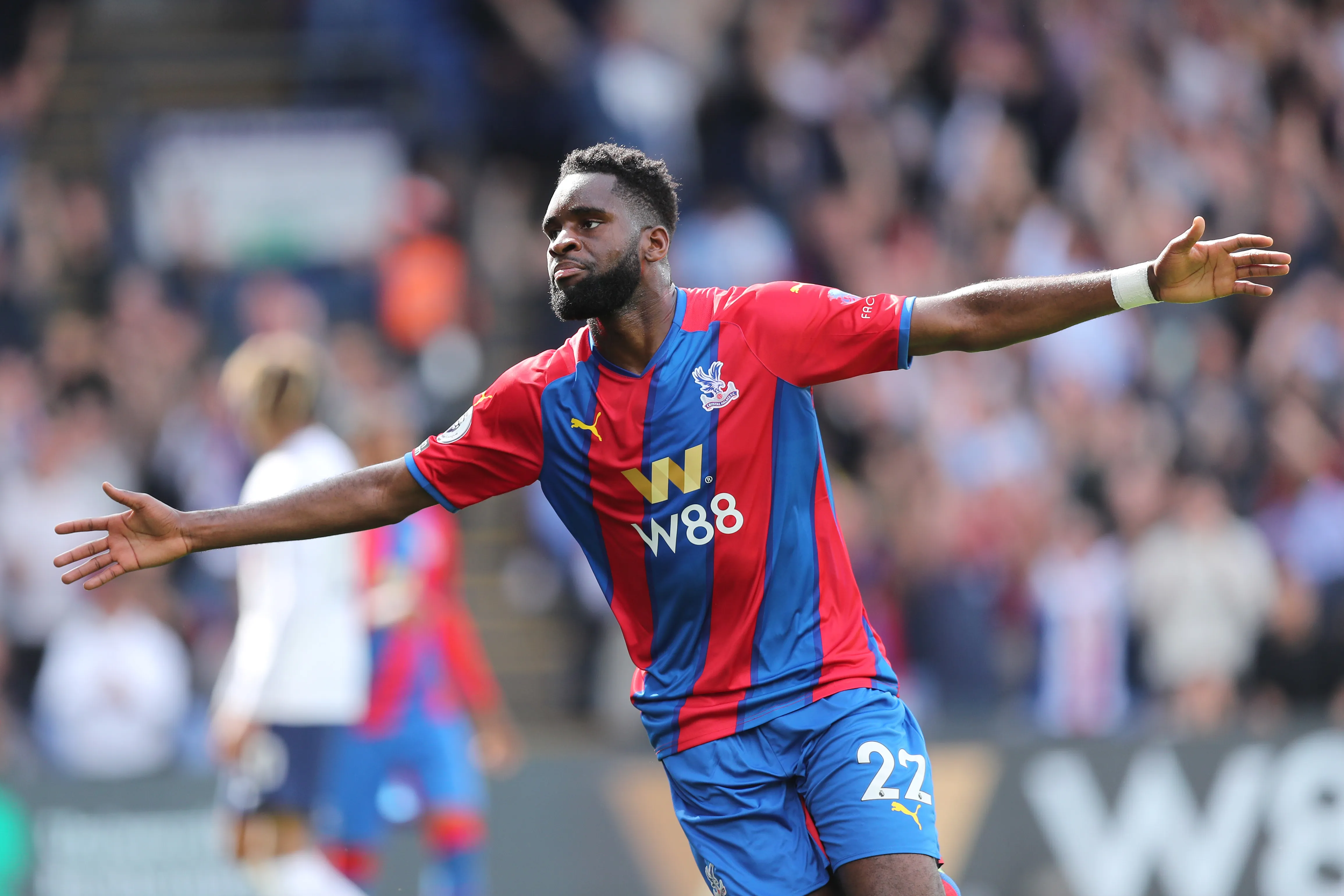 Odsonne Edouard, durante su estadía en Crystal Palace. (Getty Images)