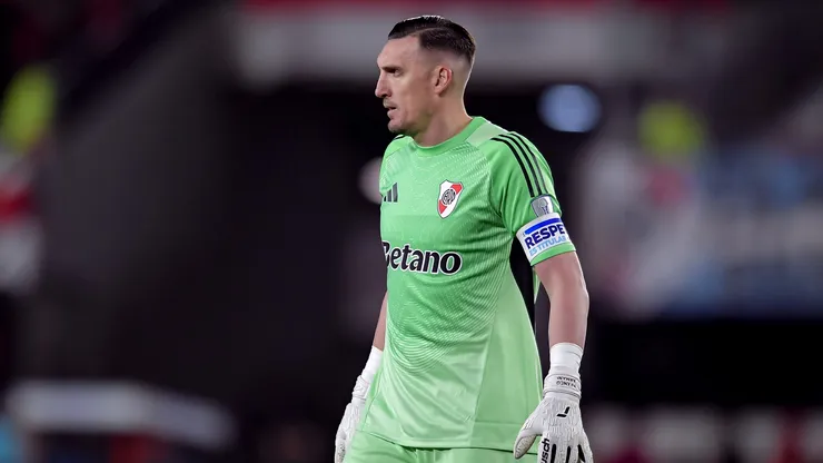 Franco Armani, multicampeón con River.
