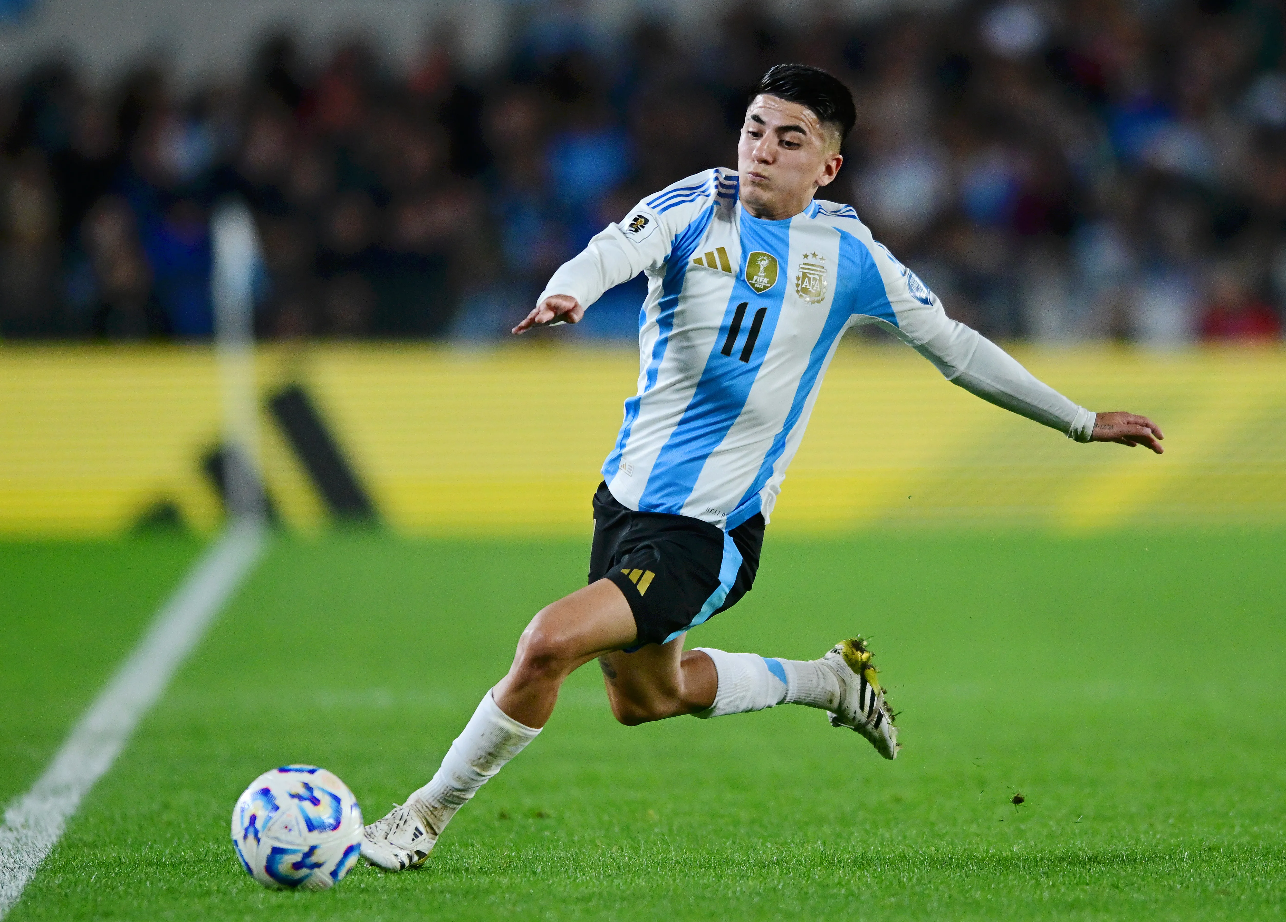 Thiago Almada con la Selección Argentina. (Foto: Getty)