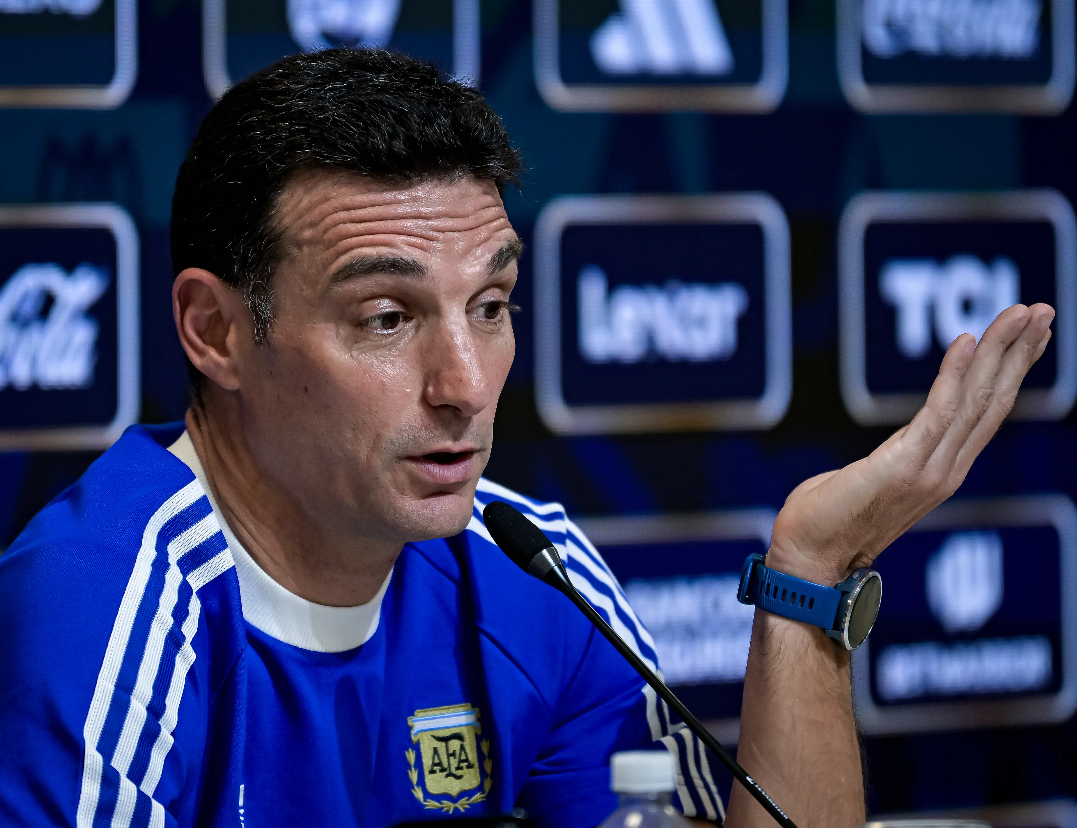 Lionel Scaloni, entrenador de la Selección Argentina. (Foto: Getty)