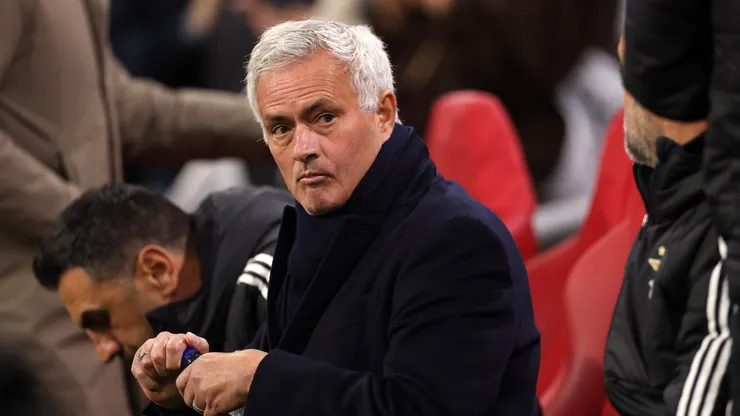 José Mourinho, DT de Real Madrid.