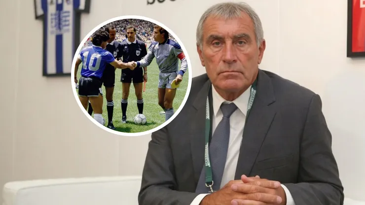 Peter Shilton le confesó a los directores del documental 'El Partido' que le hubiese gustado que Diego Maradona le pidiese perdón por la 'Mano de Dios'.