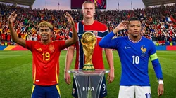 Los tres jugadores más cotizados del Mundial.